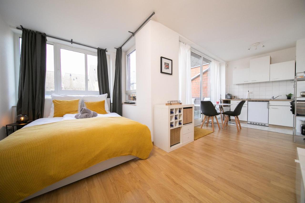 Studio Shiny - Zentral Mit Balkon - Messe - Kueche Neuss Eksteriør bilde